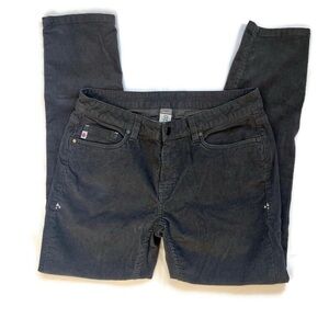 STIO Women's Rivet Cord Pants Organic Cotton Gray Canyon Rock Size 10 Short